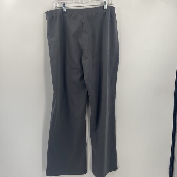 NWT Hanna Andersson grey stretchy straight leg pants - Picture 3 of 5